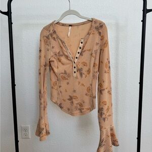 Free people Floral Button-Up Women’s Top